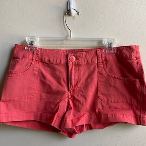 Mossimo coral shorts size 11